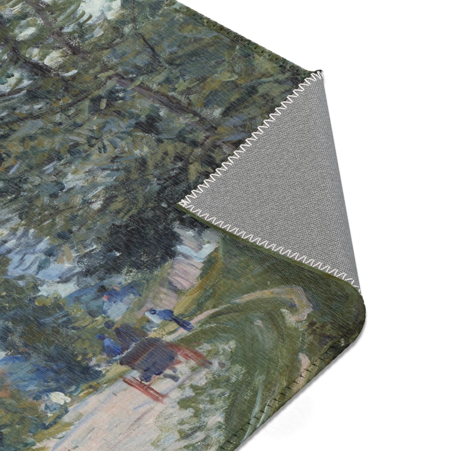 Alfred Sisley - A Turn in the Road | Area Rug
