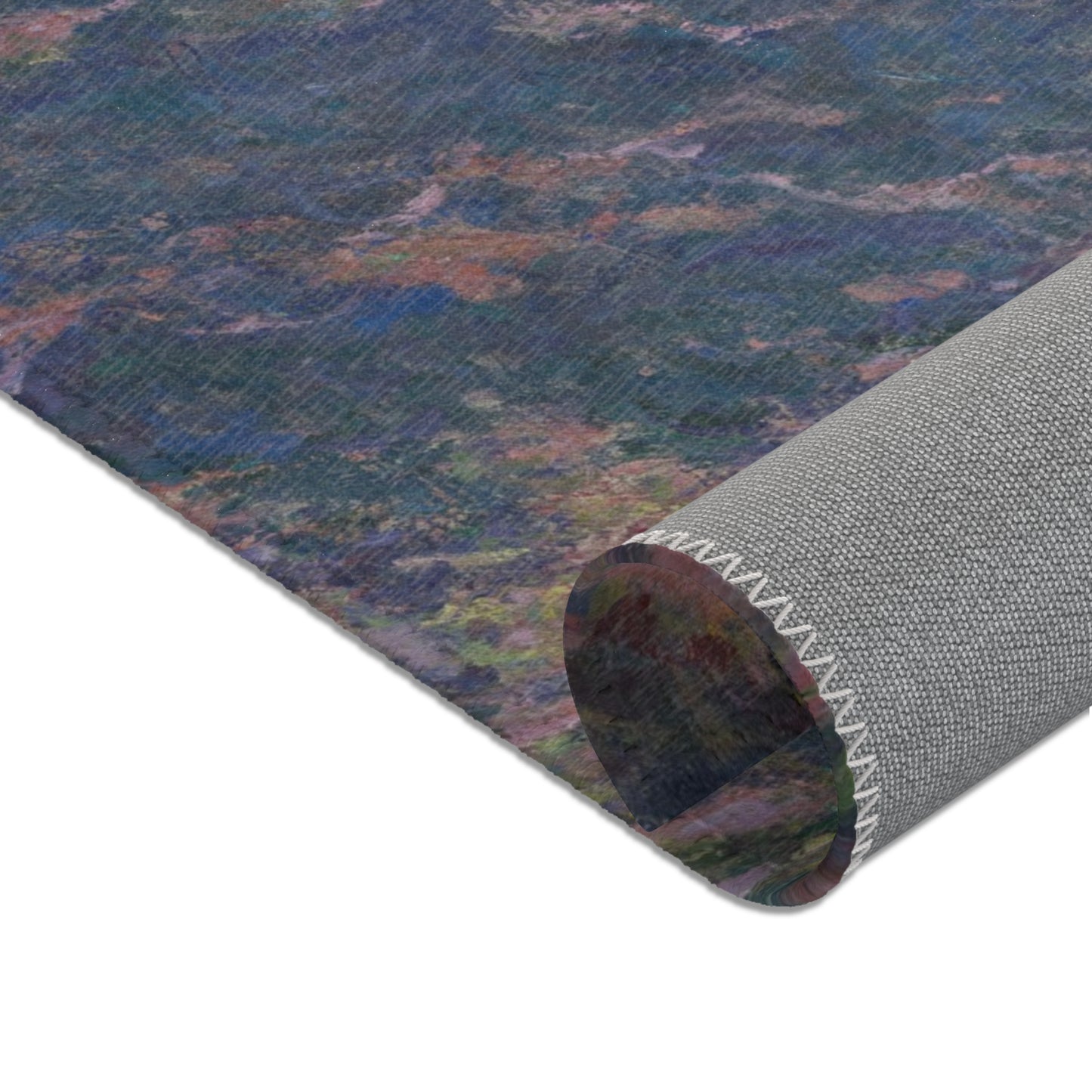 Claude Monet - The Petite Creuse River | Area Rug