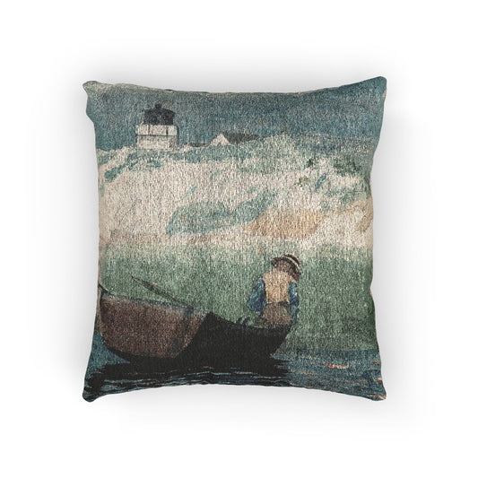 Boy in Boat, Gloucester — Homer Pillow