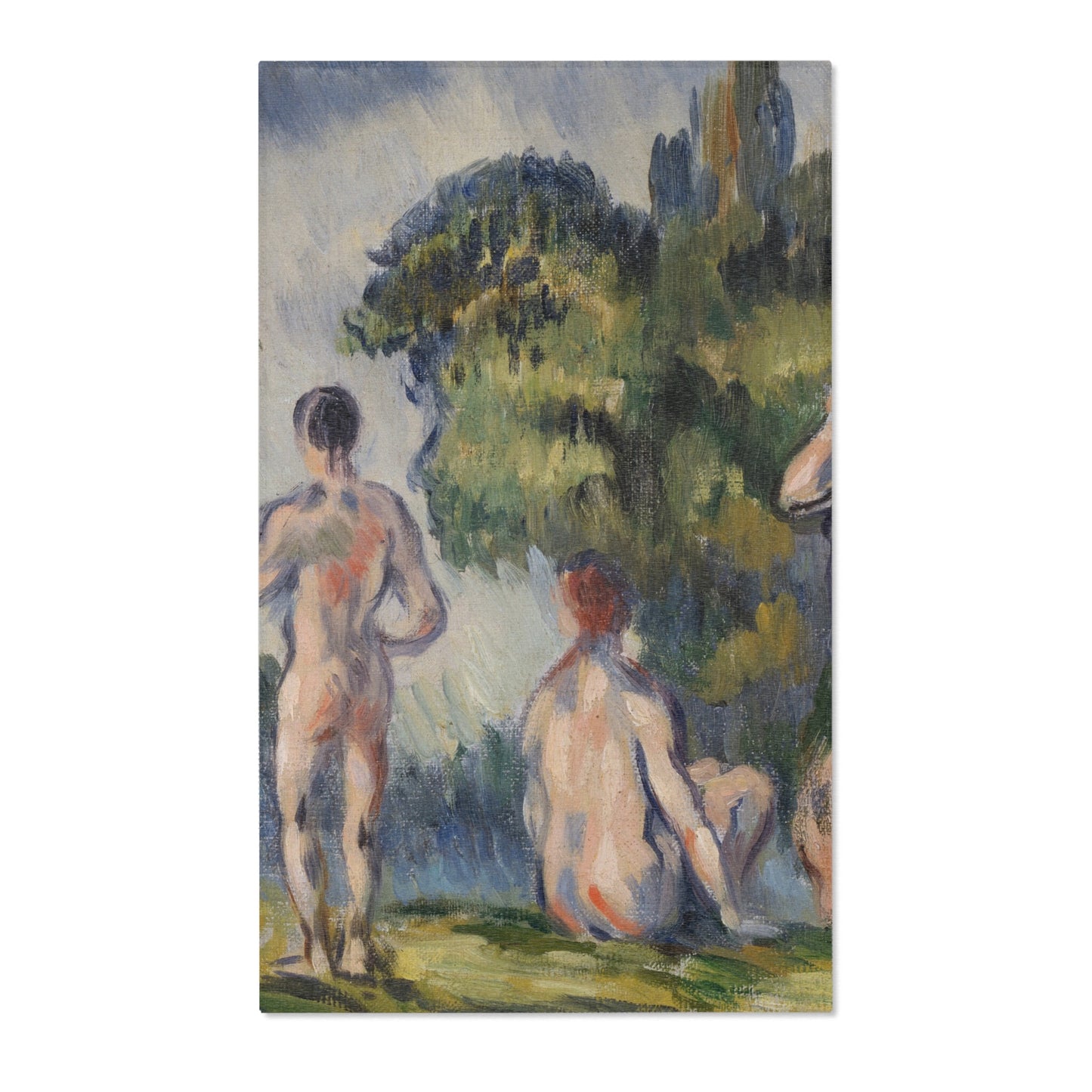 Paul Cezanne - Bathers | Area Rug
