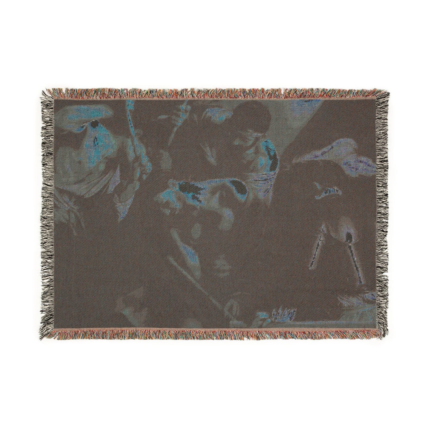 Michelangelo Merisi, called Caravaggio - The Crowning with Thorns - Google Art Project | Woven Tapestry Blanket