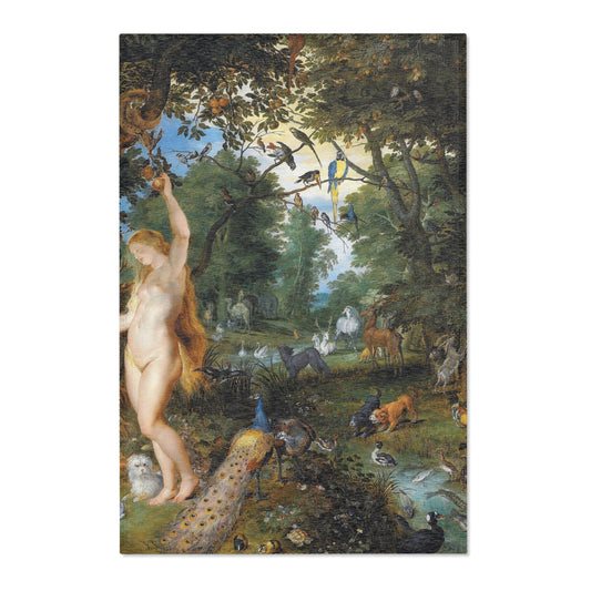 The Garden of Eden with the Fall of Man — Rubens Area Rug