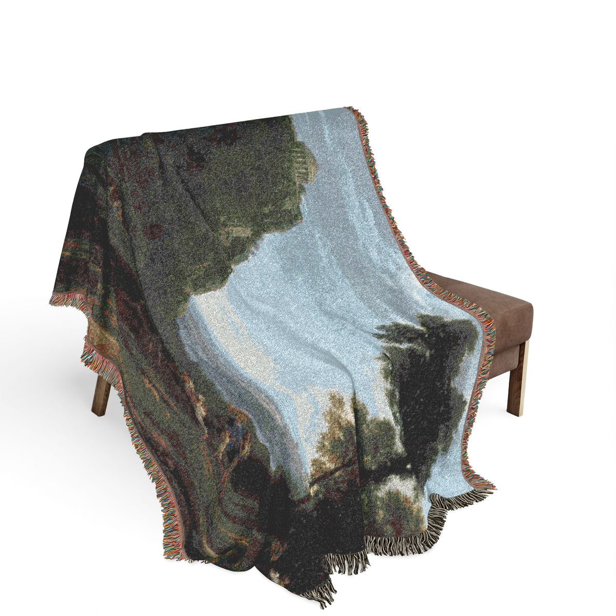 View of Delphi with a Procession — Lorrain Tapestry Blanket