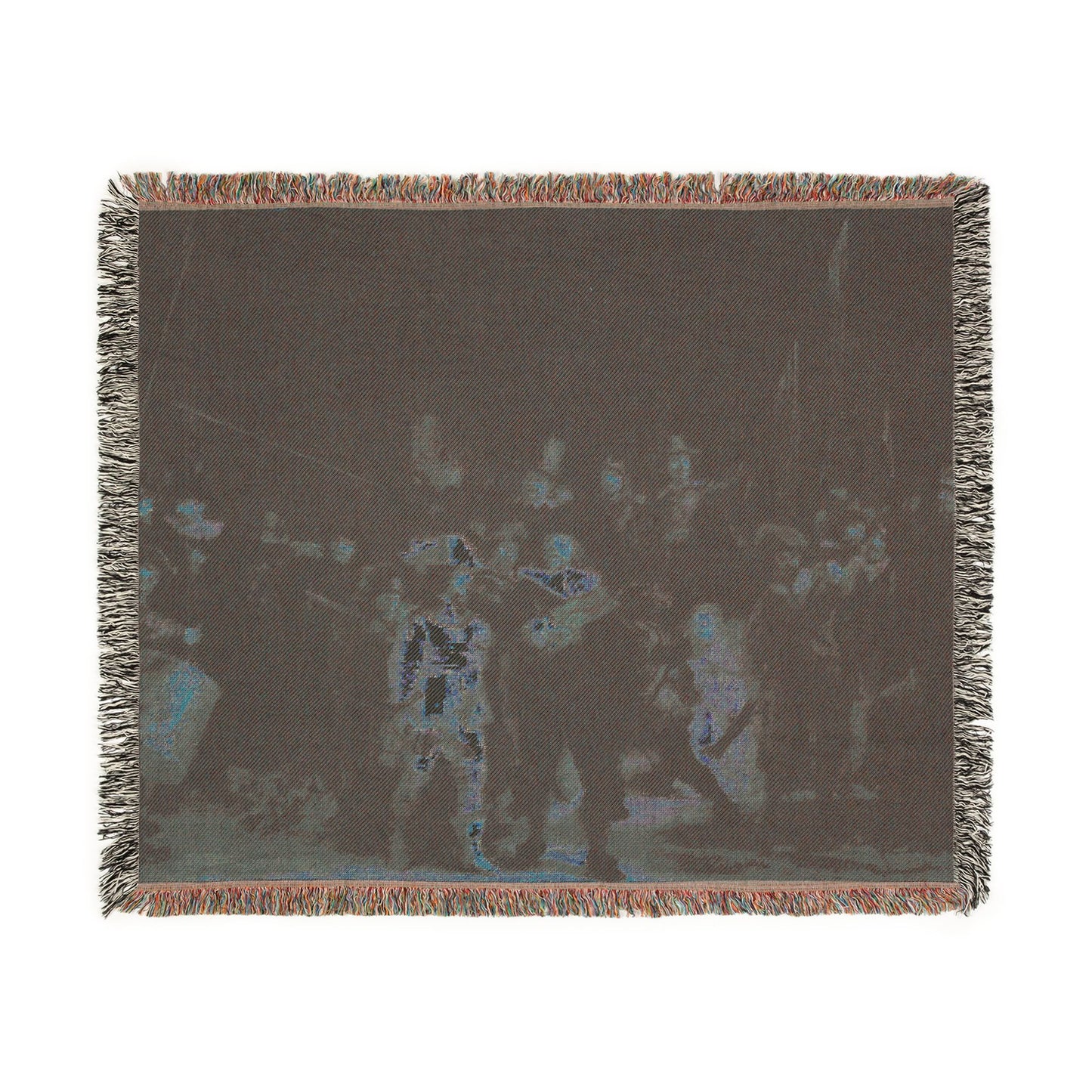 La ronda de noche, por Rembrandt van Rijn | Woven Tapestry Blanket