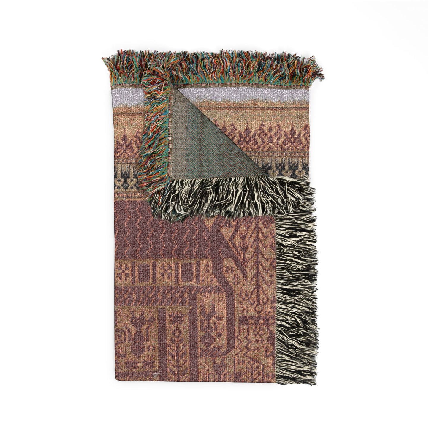 Tampan Pasisir (Ship Cloth) Woven Throw Blanket