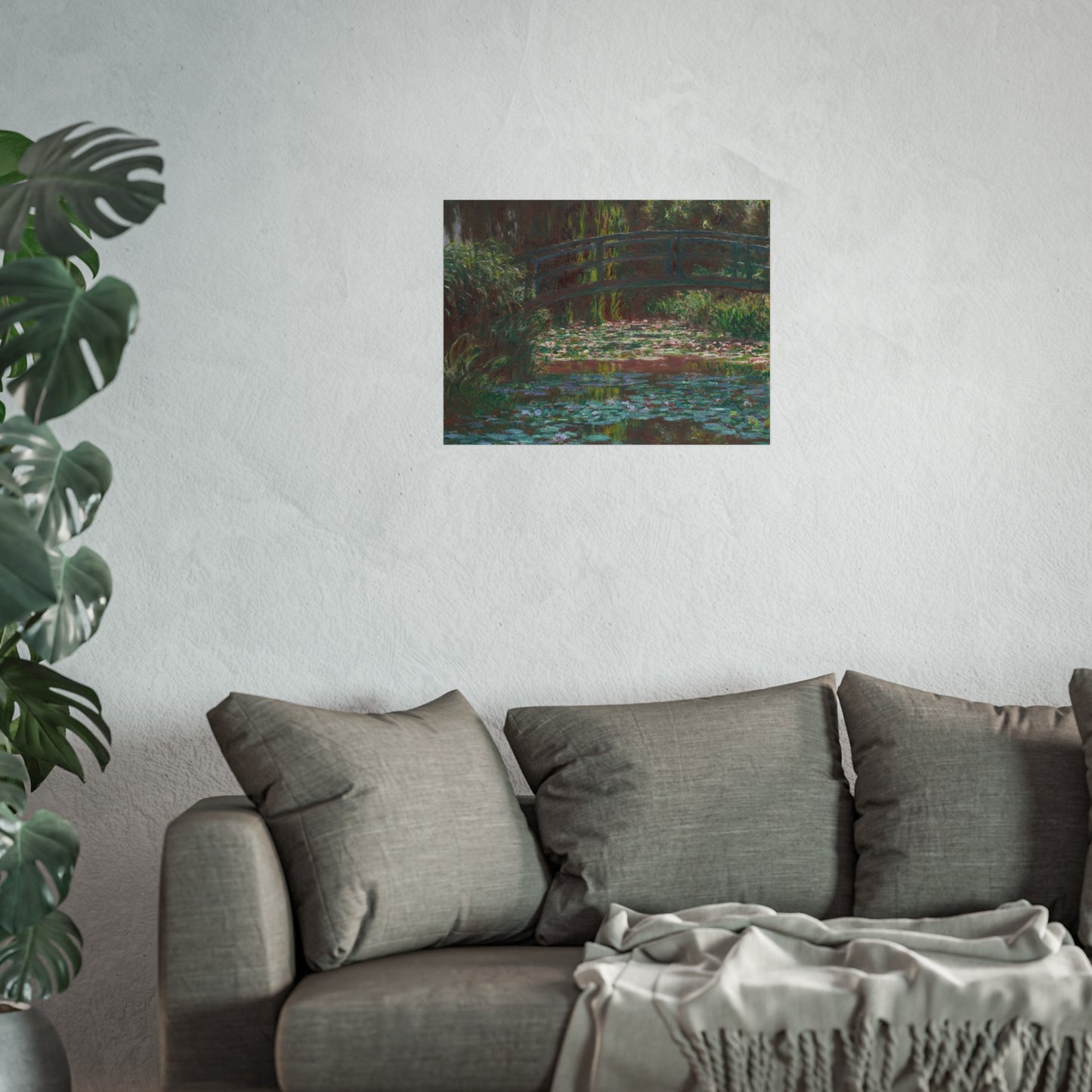 Claude Monet - Water Lily Pond | Fine Art Poster