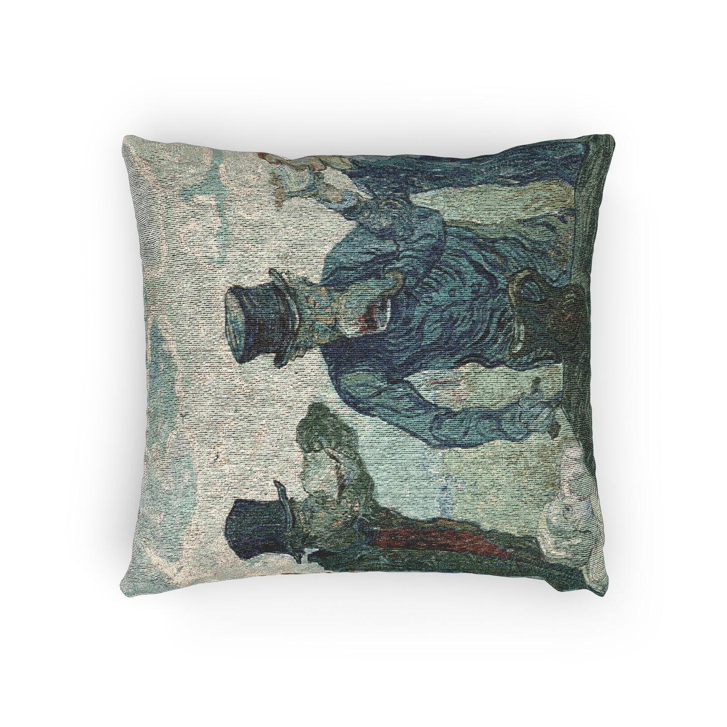 Vincent van Gogh - The Drinkers | Woven Pillow