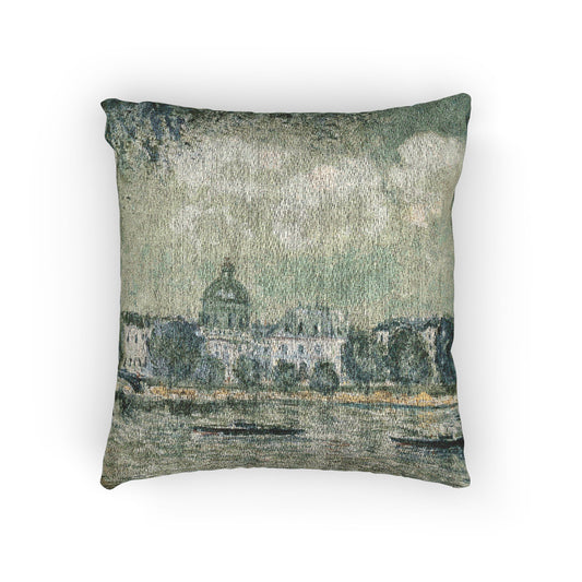 Landscape along the Seine — Sisley Pillow