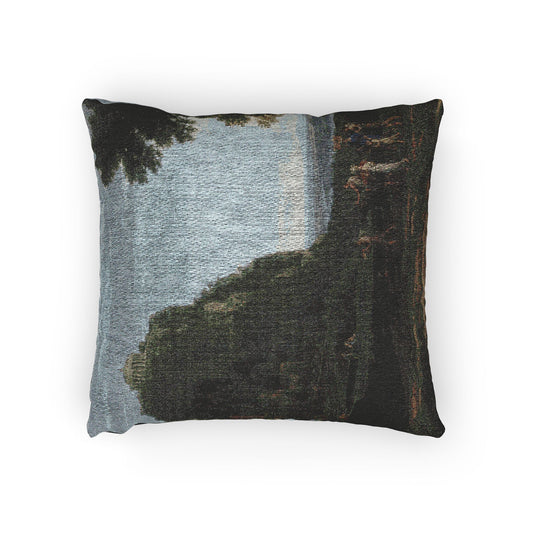 View of Delphi with a Procession — Lorrain Pillow