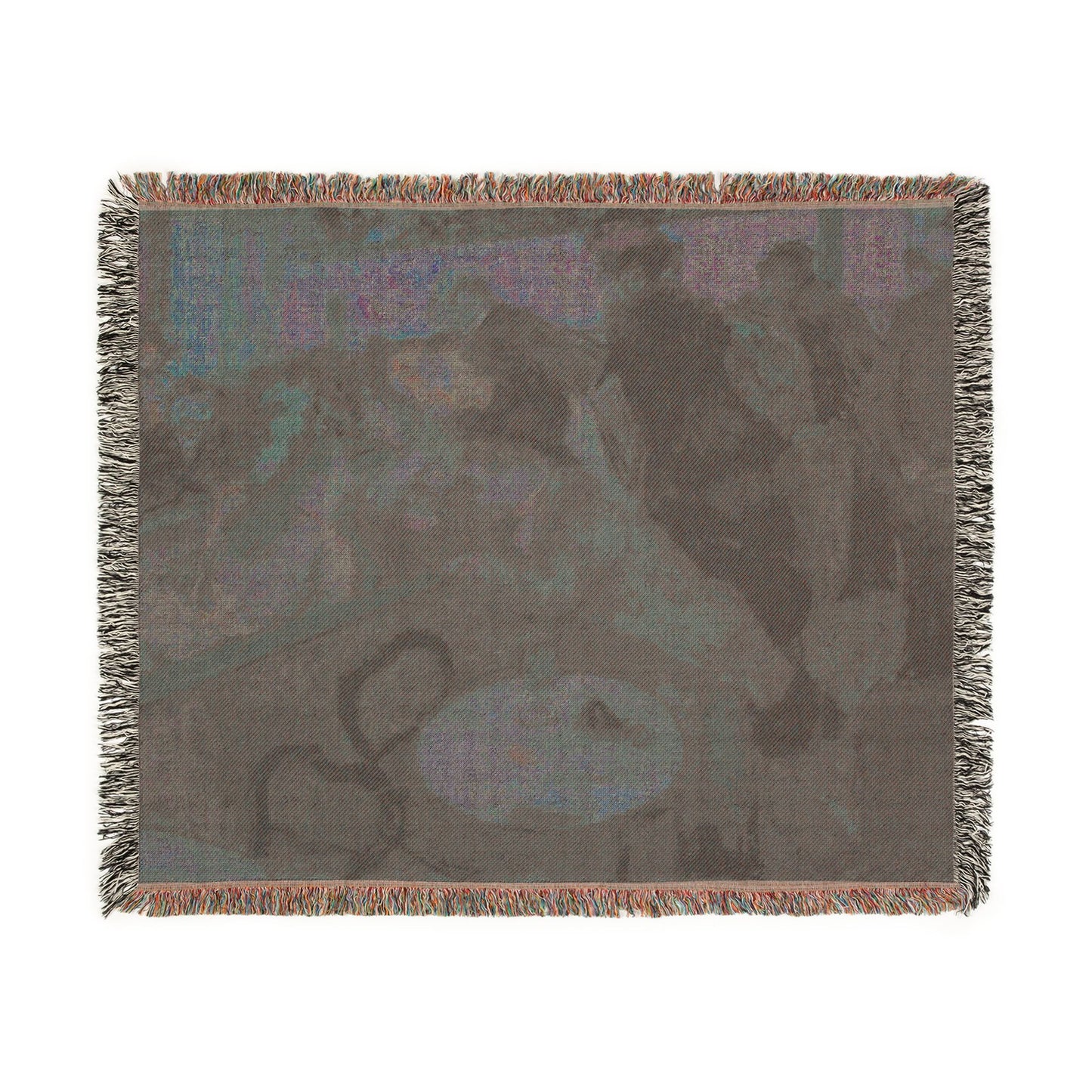 Hilaire Germain Edgar Degas - Café-Concert (The Spectators) | Woven Tapestry Blanket