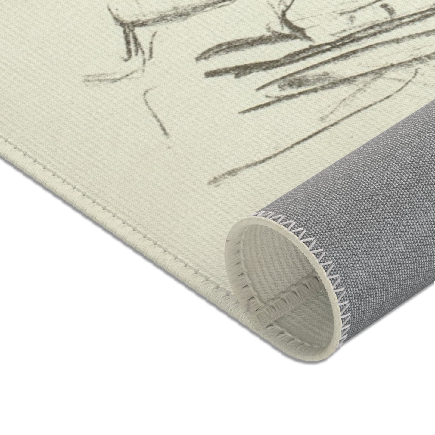 Camille Pissarro - Portrait Lucien Pissarro | Area Rug