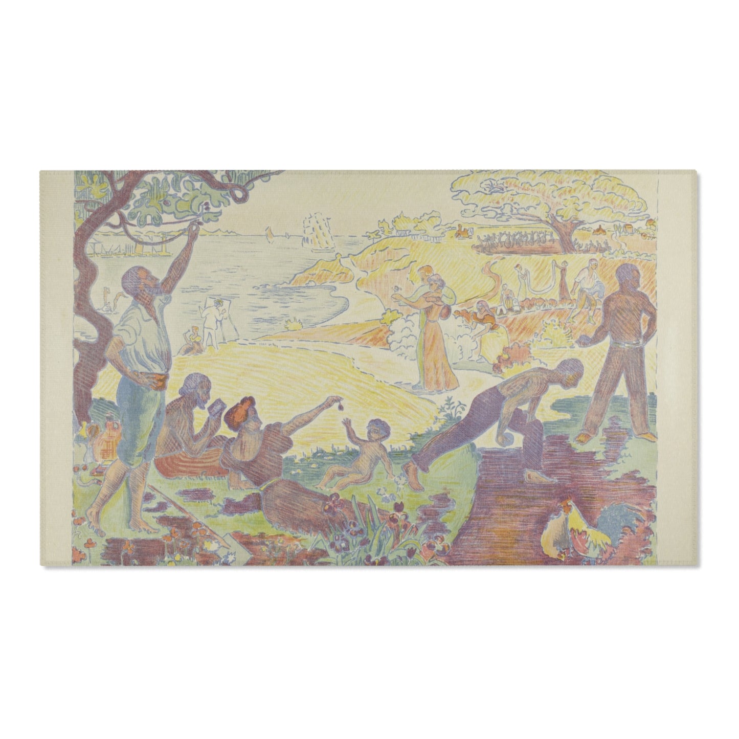Paul Signac - In Times of Harmony | Area Rug