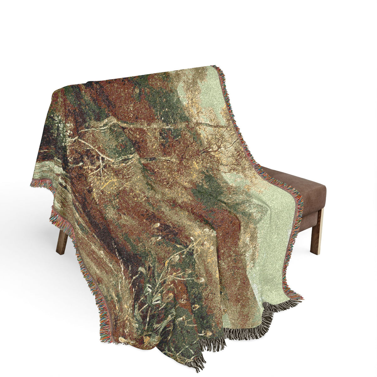 Autumn River Scene, The Brook — Bates Tapestry Blanket