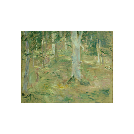 The Forest of Compiègne — Berthe Morisot Fine Art Poster