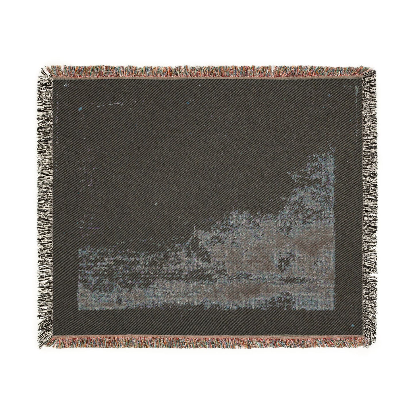 Rembrandt van Rijn - Landscape with a Cow Drinking | Woven Tapestry Blanket