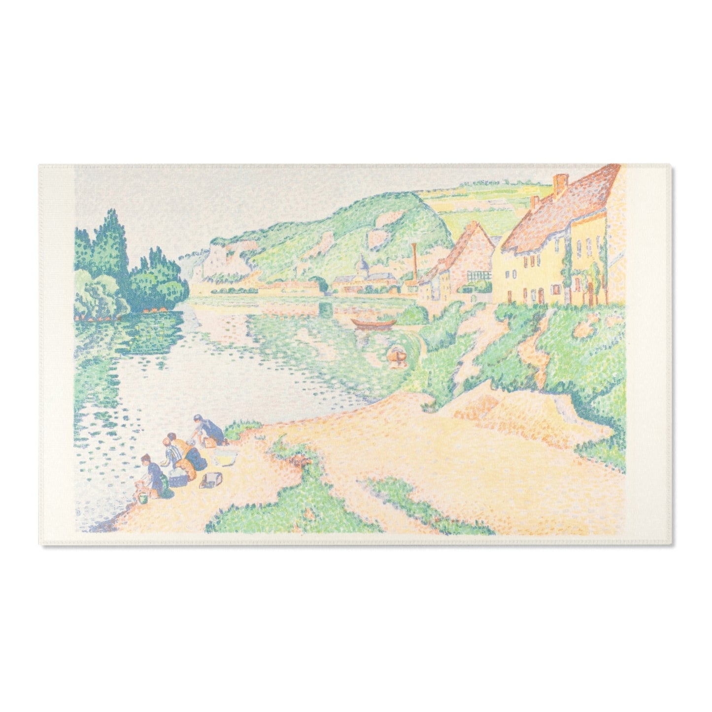 Paul Signac - The Andelys | Area Rug