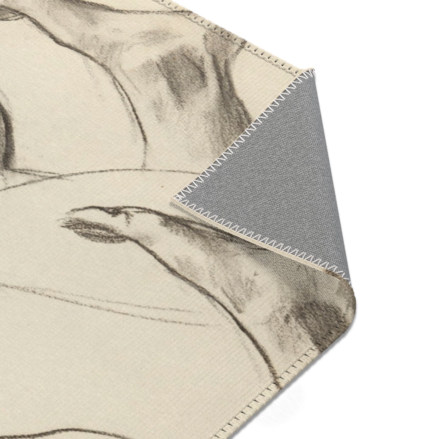 John Singer Sargent - Sketches of Legs and Feet | Area Rug