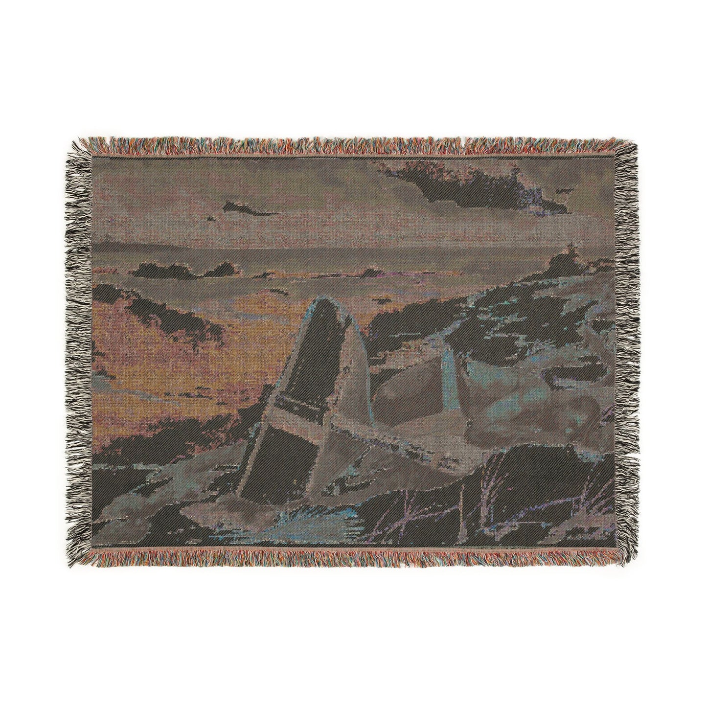 Winslow Homer - After the Hurricane, Bahamas | Woven Tapestry Blanket