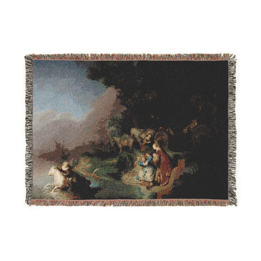 The Abduction of Europa — Rembrandt Tapestry Blanket