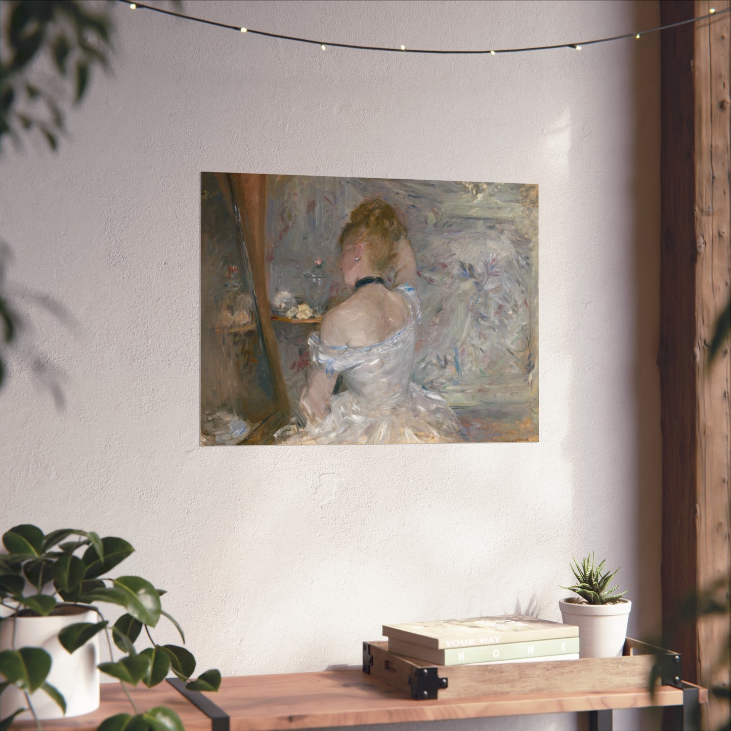 Berthe Morisot - Woman at Her Toilette | Fine Art Poster