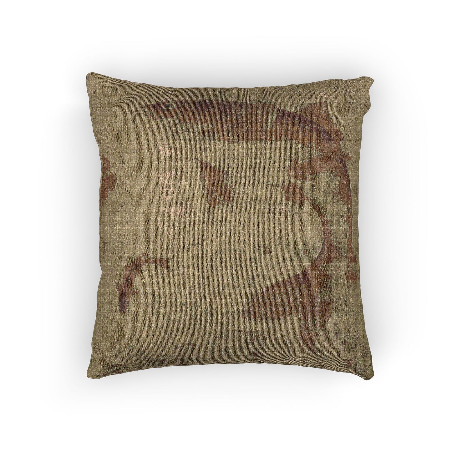 088_leaping-carp | Woven Pillow