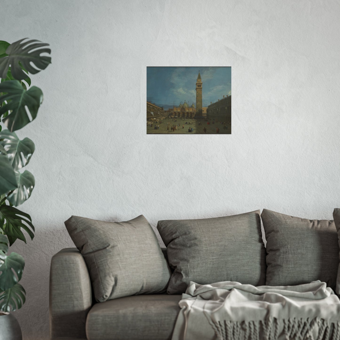 Giovanni Antonio Canal, il Canaletto - Piazza San Marco - WGA03883 | Fine Art Poster