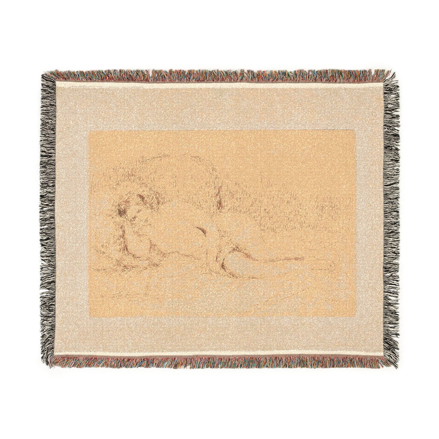 Pierre-Auguste Renoir - Reclining Nude | Woven Tapestry Blanket