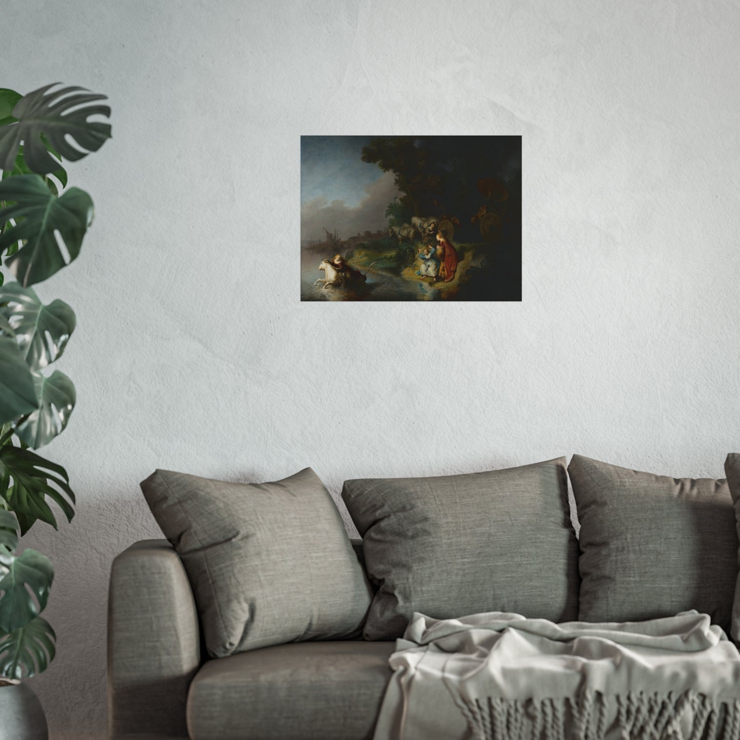 Rembrandt Harmensz. van Rijn - The Abduction of Europa - Google Art Project | Fine Art Poster