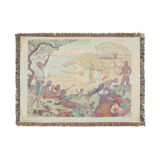 In Times of Harmony — Signac Tapestry Blanket