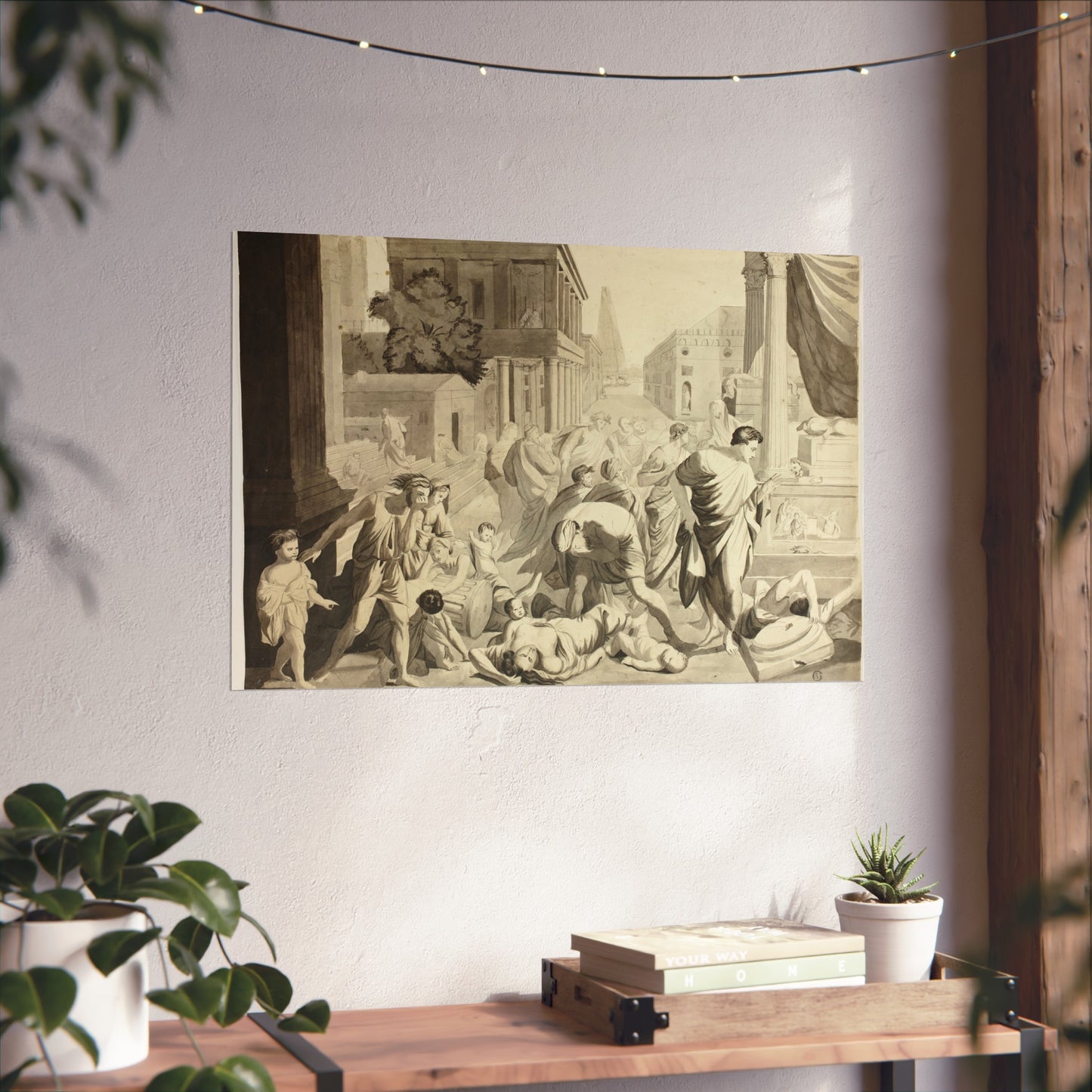Nicolas Poussin - Plague of Ashdod | Fine Art Poster