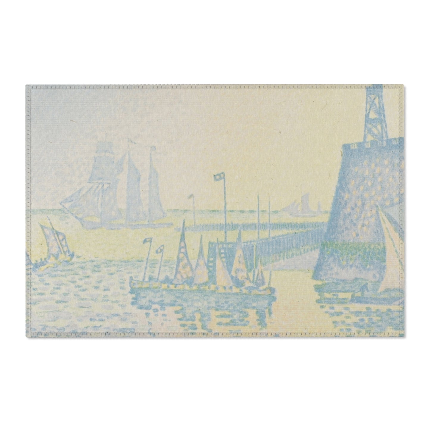 Paul Signac - Evening | Area Rug