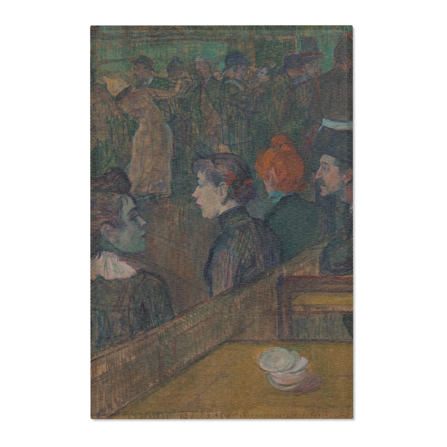 Henri de Toulouse-Lautrec - Moulin de la Galette | Area Rug