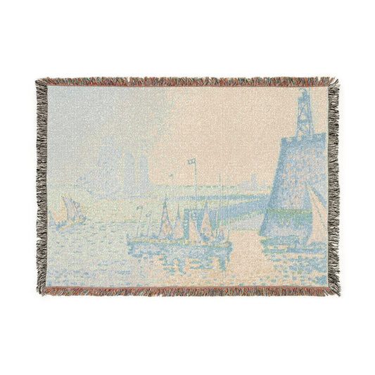 Evening — Signac Tapestry Blanket
