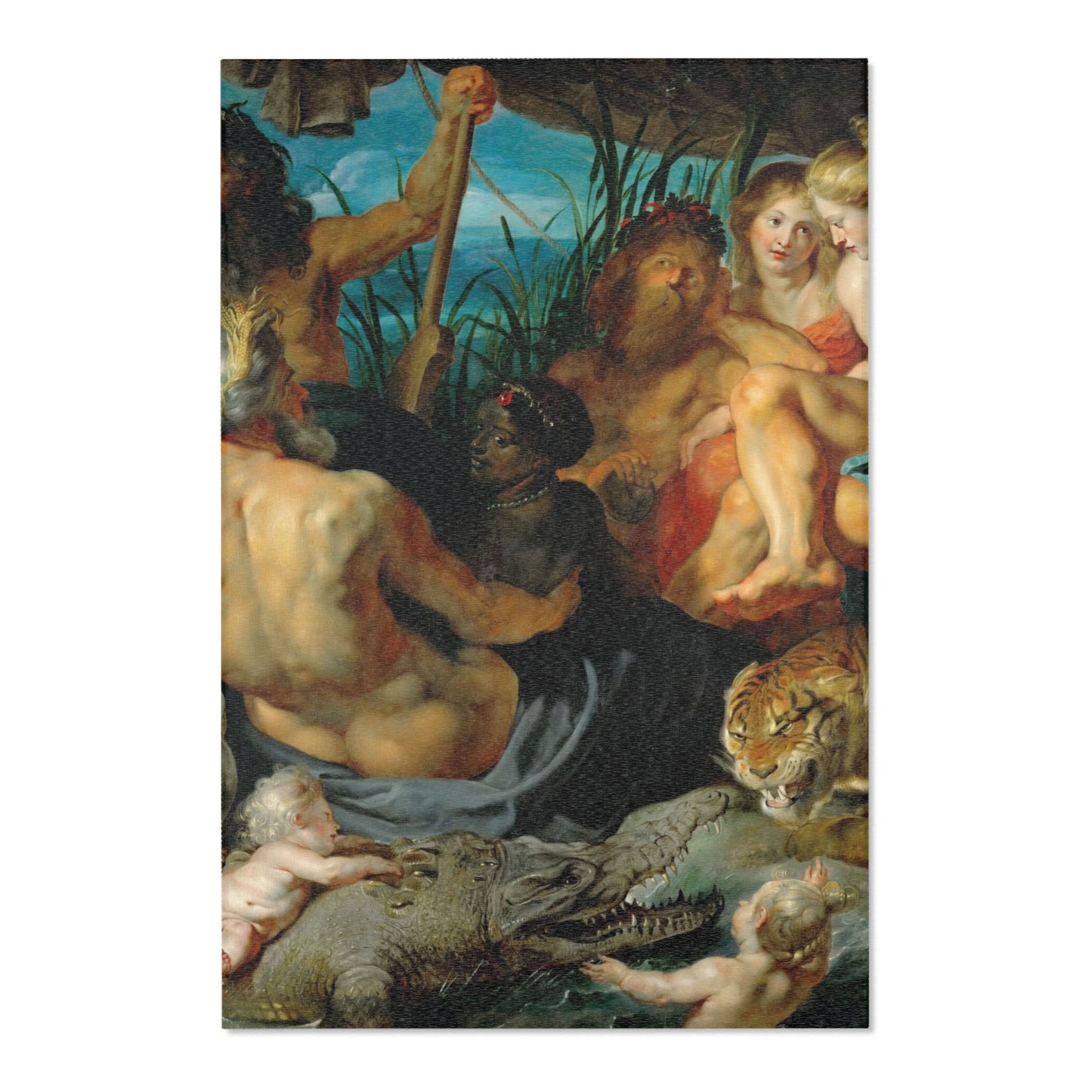 Peter Paul Rubens - The Four Continents | Area Rug
