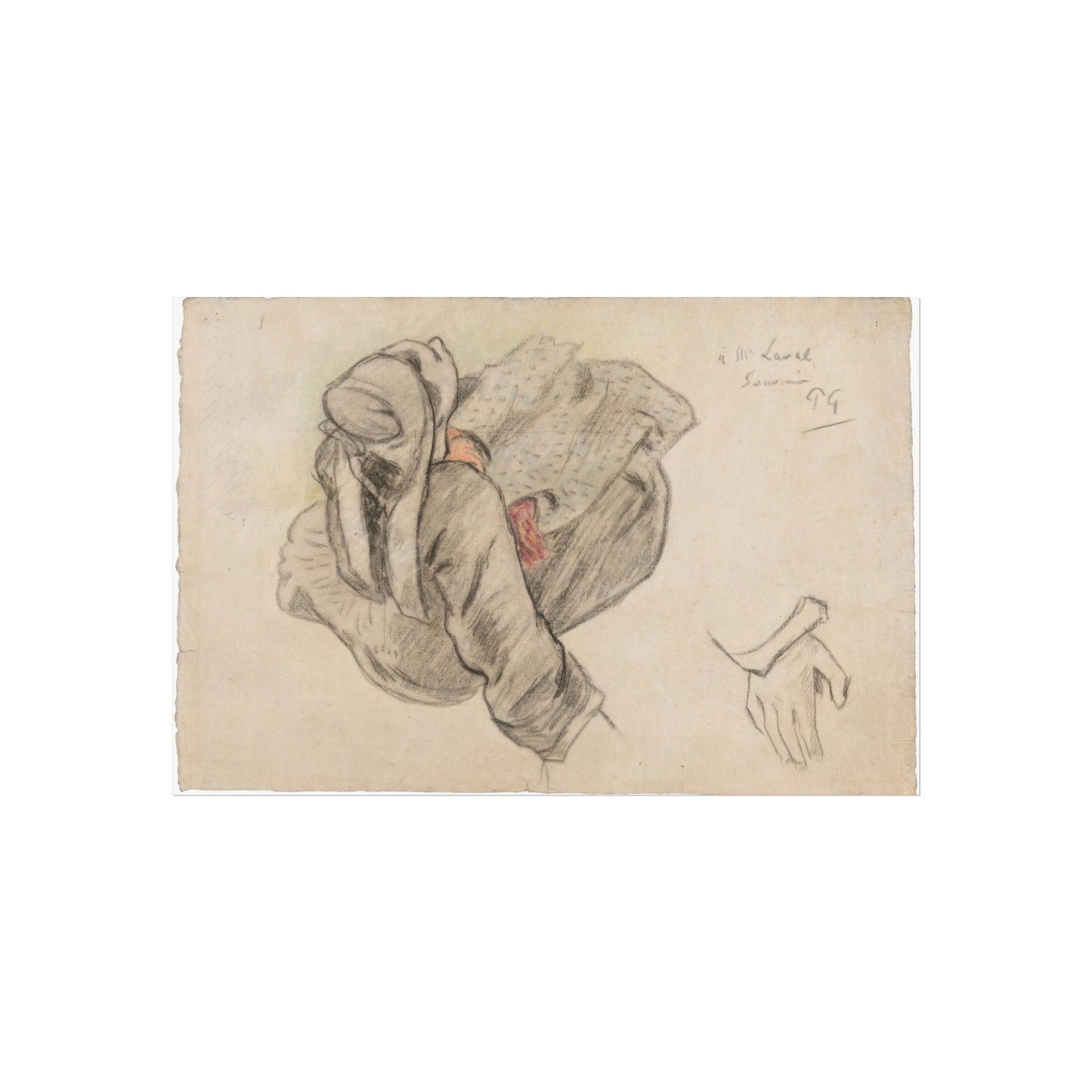 Paul Gauguin - Seated Breton Woman | Fine Art Poster