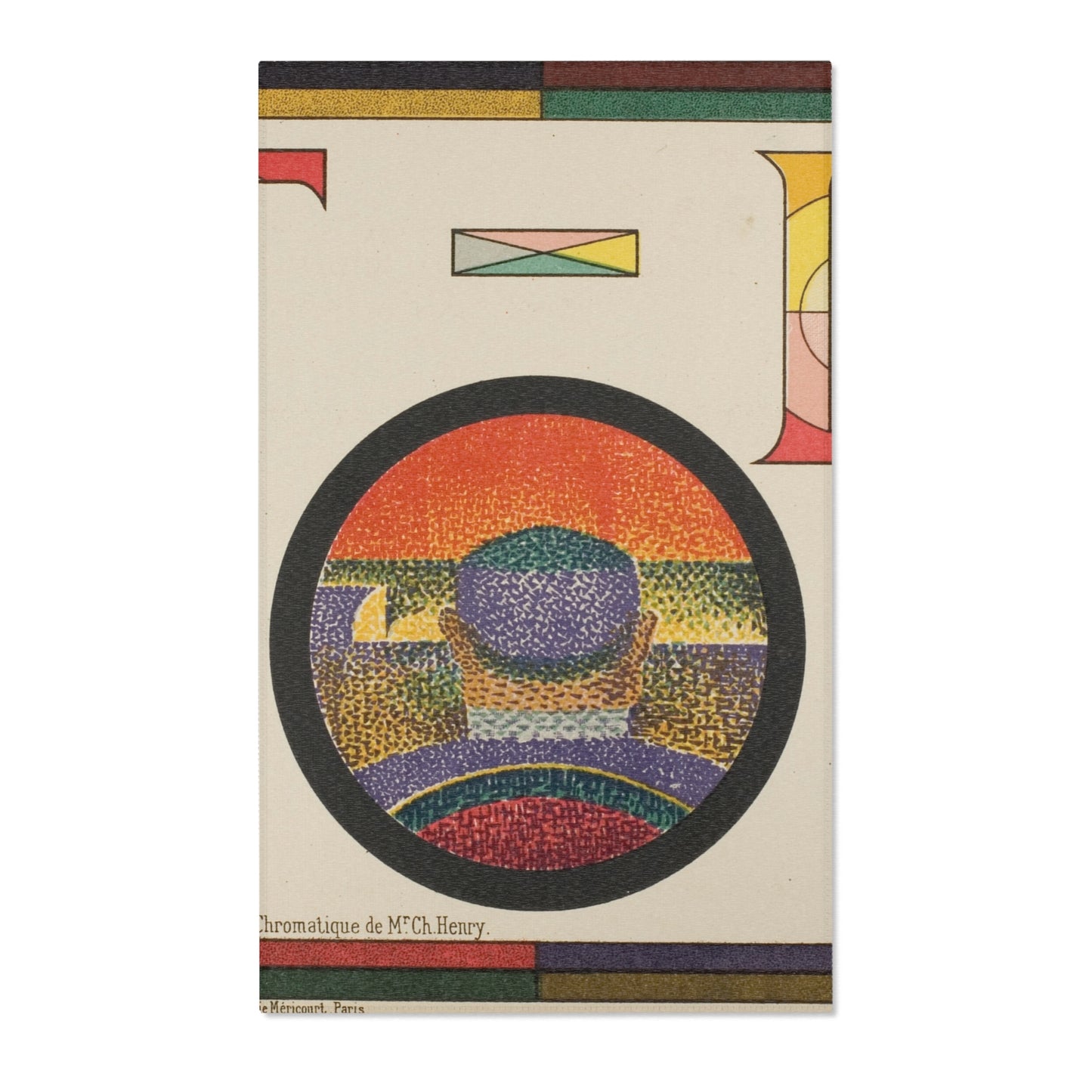 Paul Signac - Chromatic Circle | Area Rug