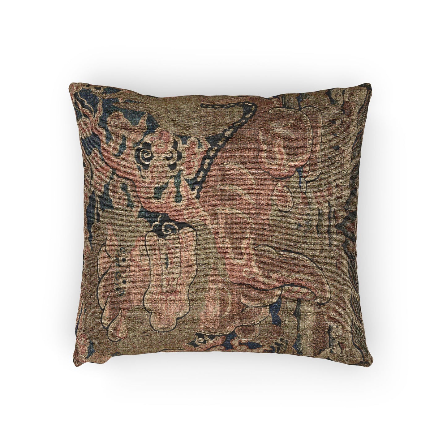 153_rank-badge-with-lion-ming-kesi | Woven Pillow