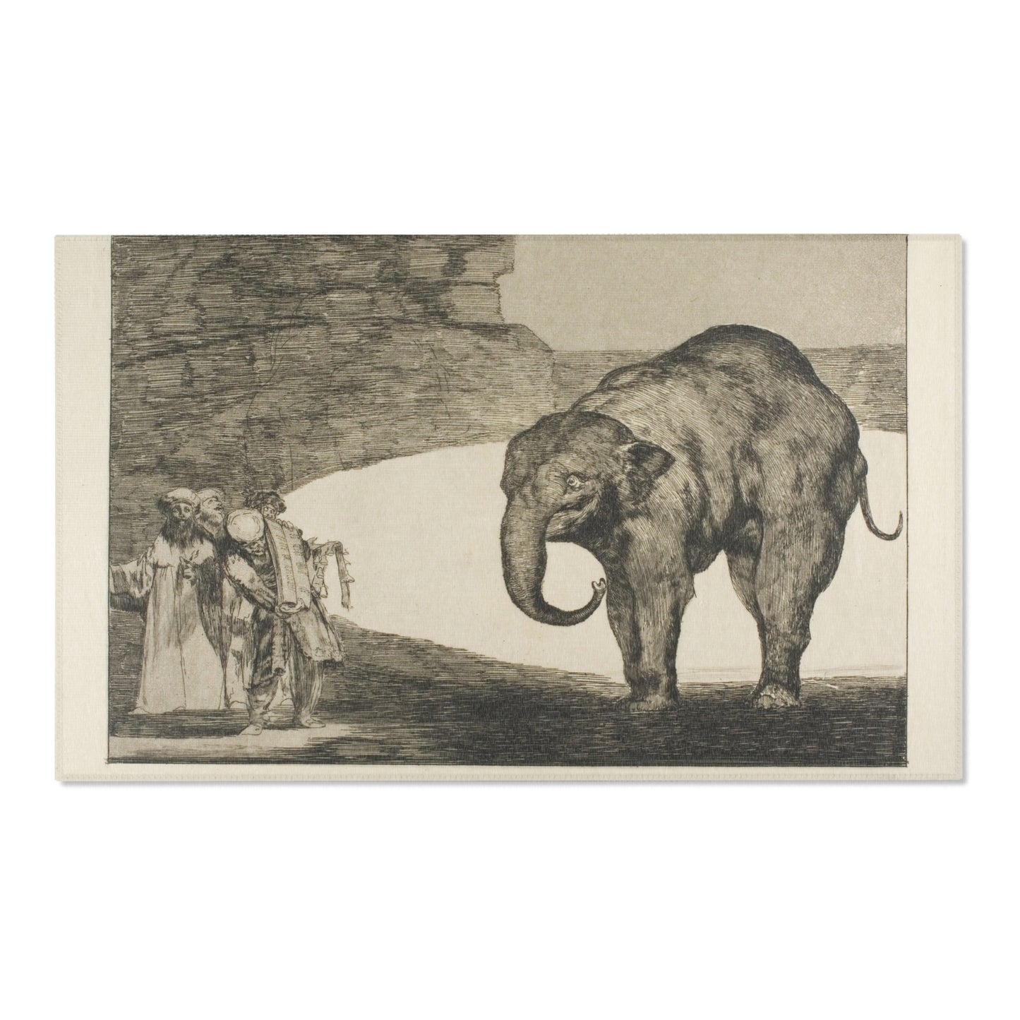 Francisco José de Goya y Lucientes - Animal Folly, from Disparates | Area Rug