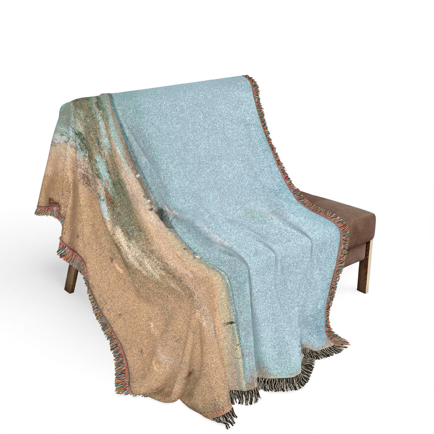 Hilaire Germain Edgar Degas - Beach at Low Tide (Mouth of the River) | Woven Tapestry Blanket