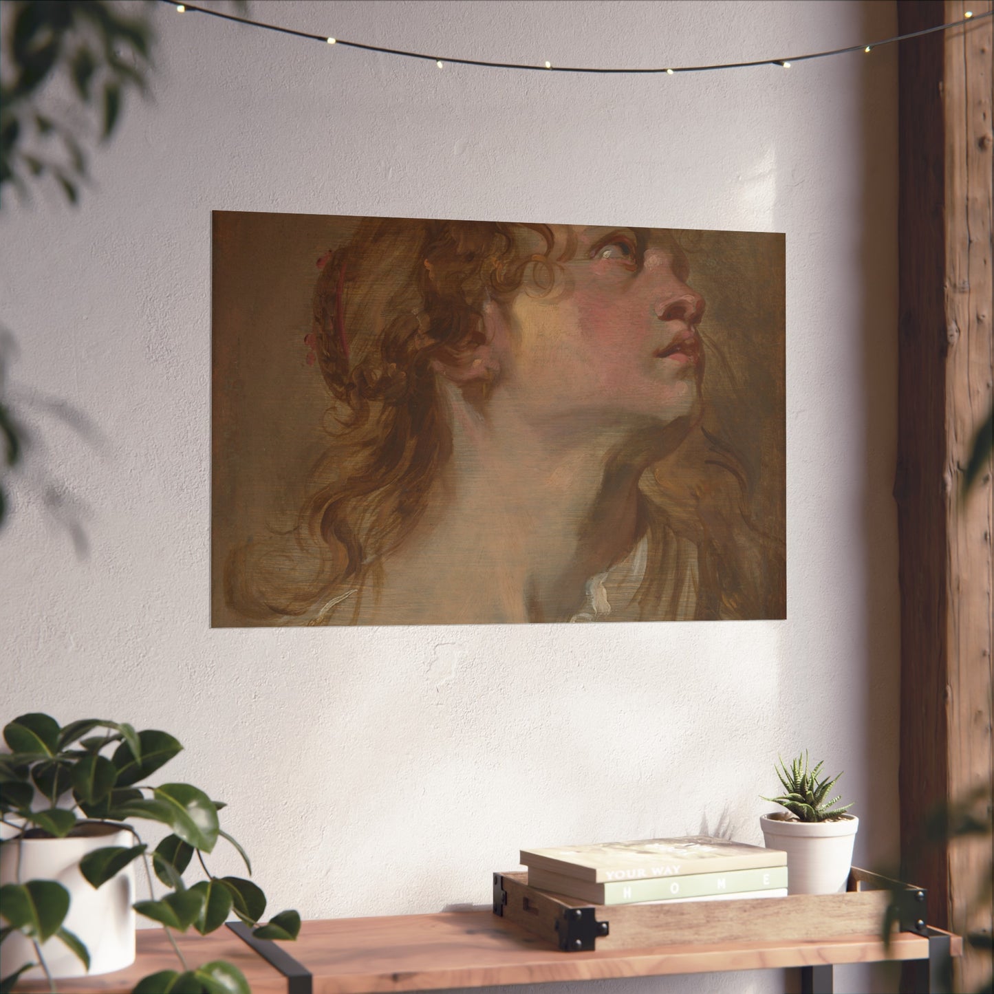 Anthony van Dyck - Head of a Girl | Fine Art Poster