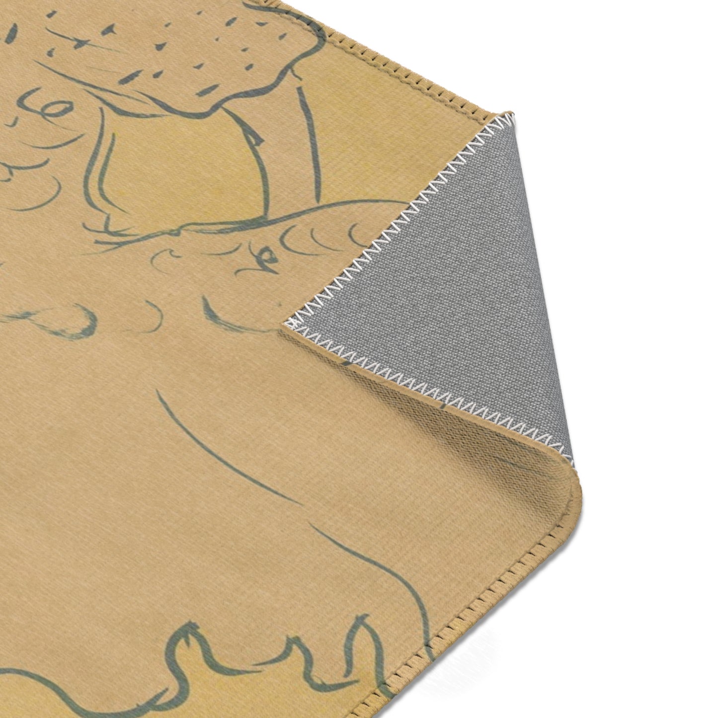 Henri de Toulouse-Lautrec - Mademoiselle Eglantine's Troupe | Area Rug