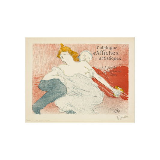 Debauchery (Second Plate) — Henri de Toulouse-Lautrec Fine Art Poster