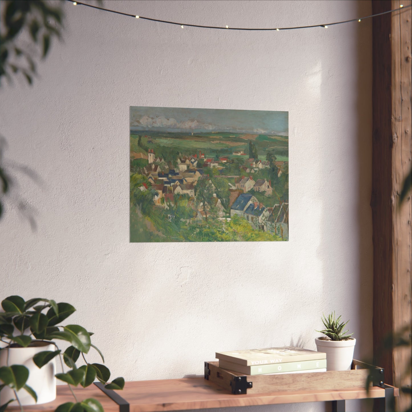 Paul Cezanne - Auvers, Panoramic View | Fine Art Poster