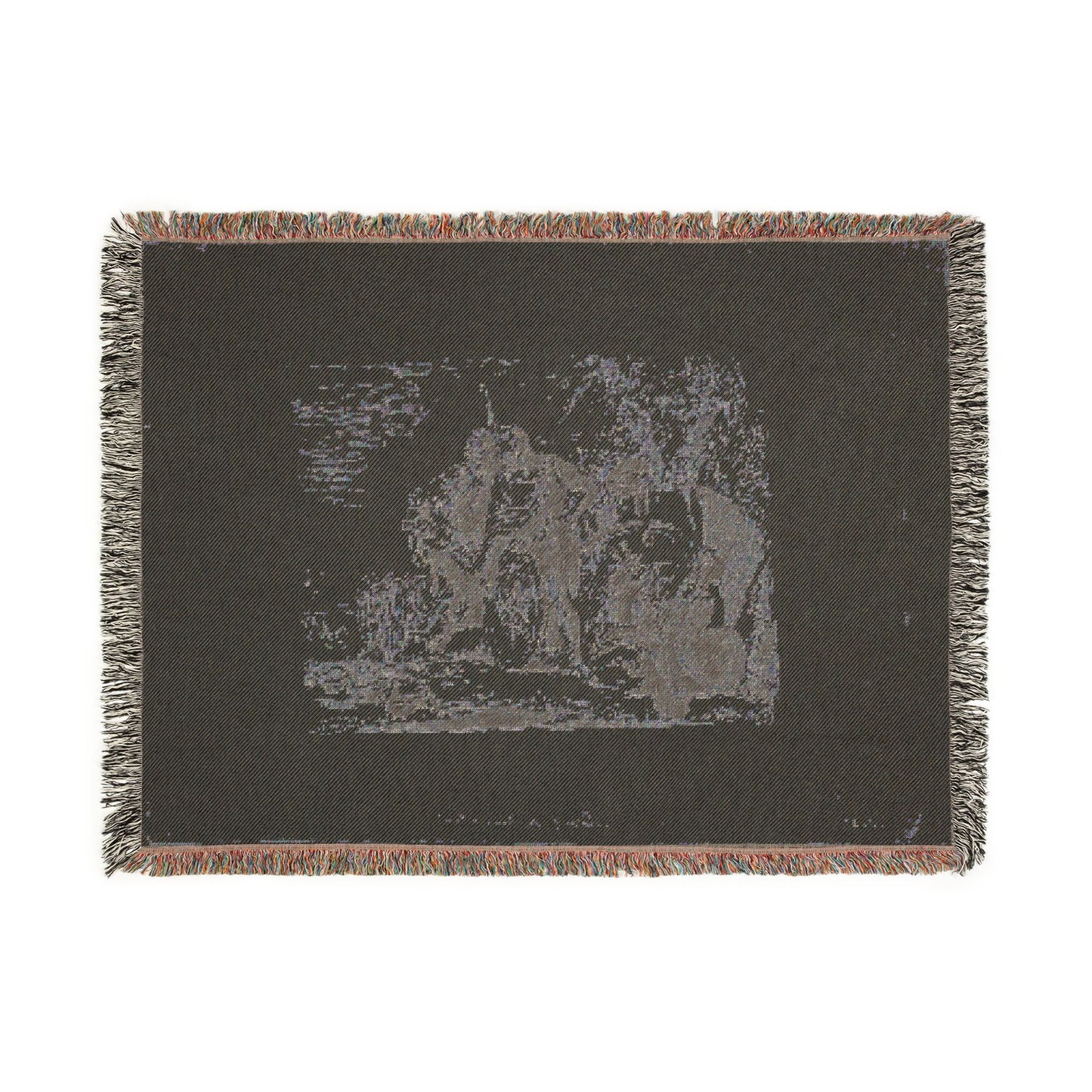 Giovanni Battista Tiepolo - The Astrologer and the Young Soldier, from Capricci | Woven Tapestry Blanket