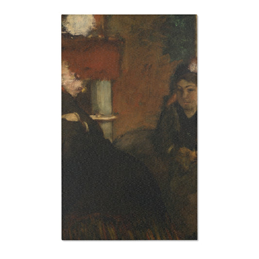 Portrait of Mme Lisle and Mme Loubens — Degas Area Rug