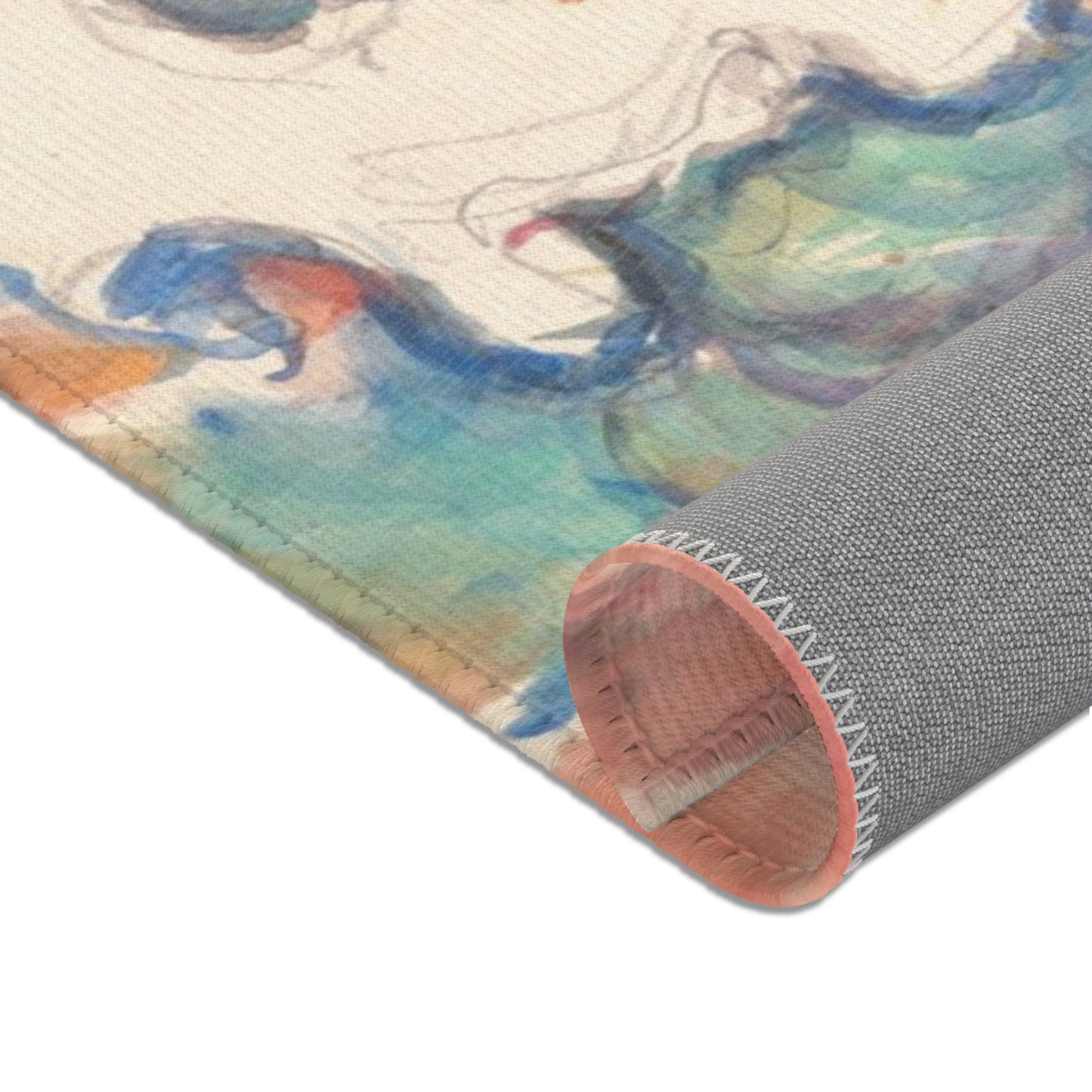 Paul Cezanne - The Three Skulls | Area Rug