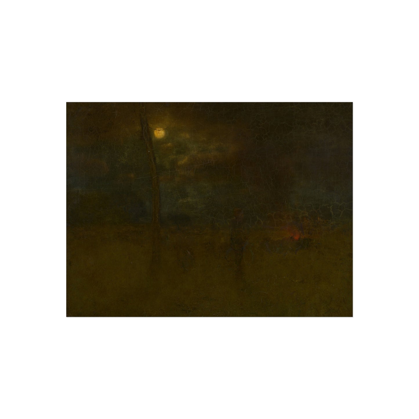 George Inness - The Moon at Night | Fine Art Poster