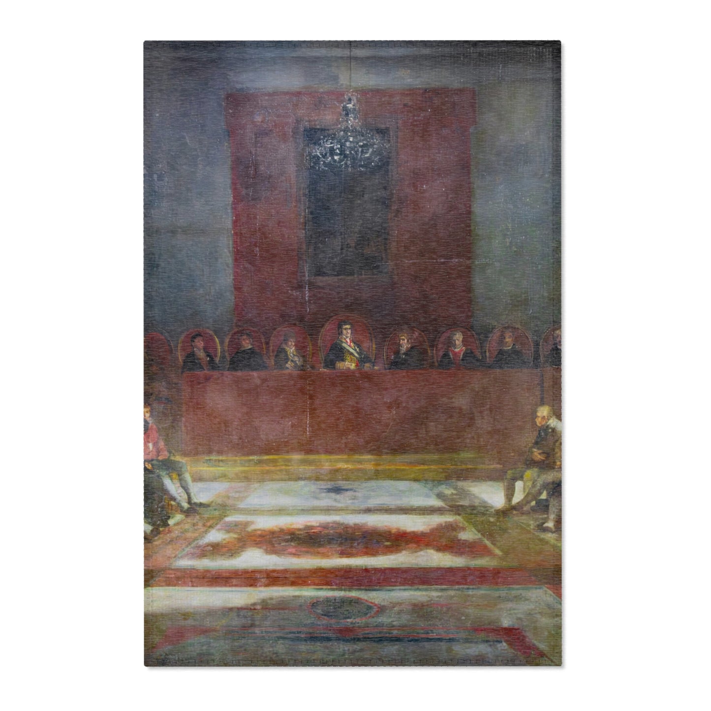 (Castres) La Junte des Philippines - Francisco de Goya - Musée Goya | Area Rug
