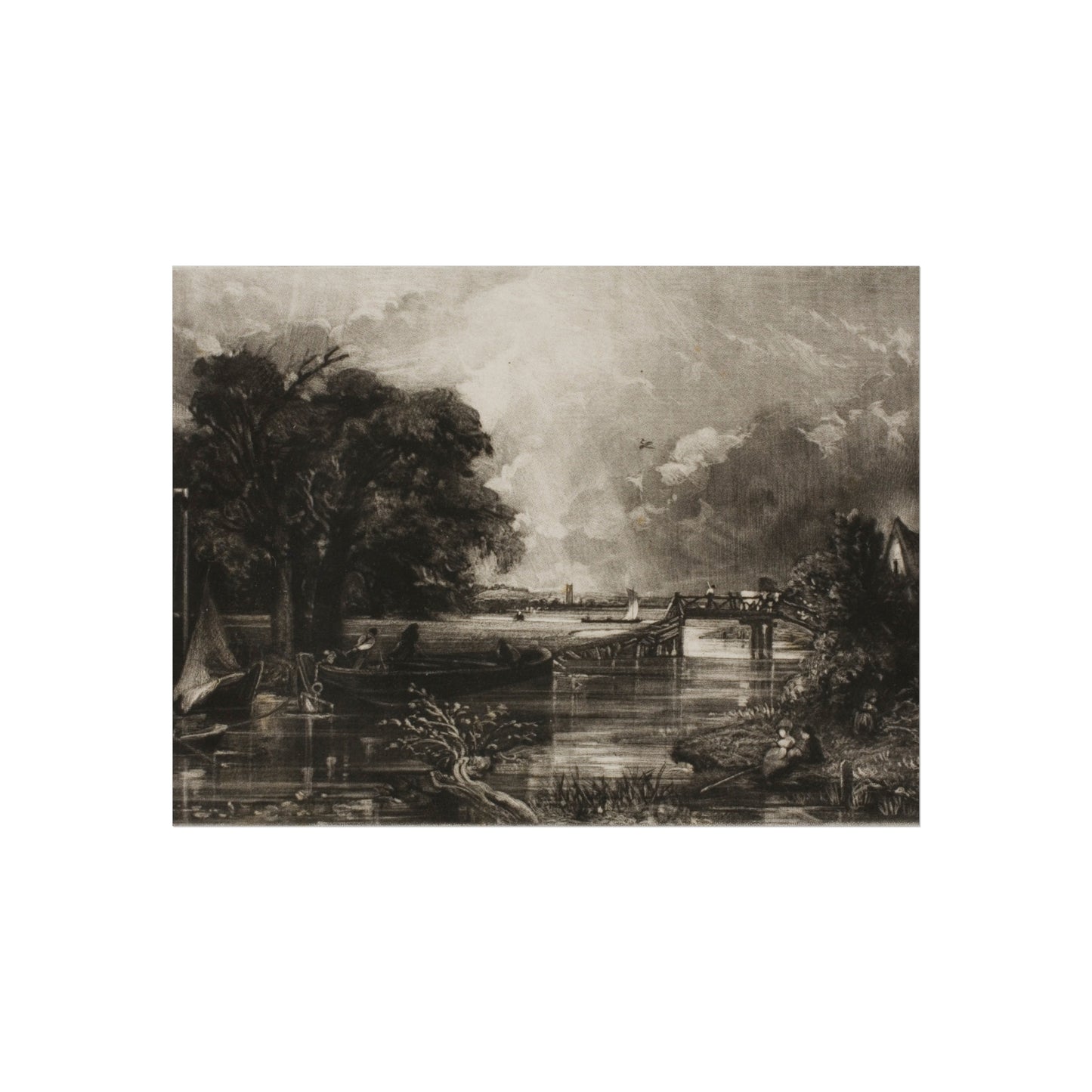 David Lucas - River Stour, Suffolk | Fine Art Poster