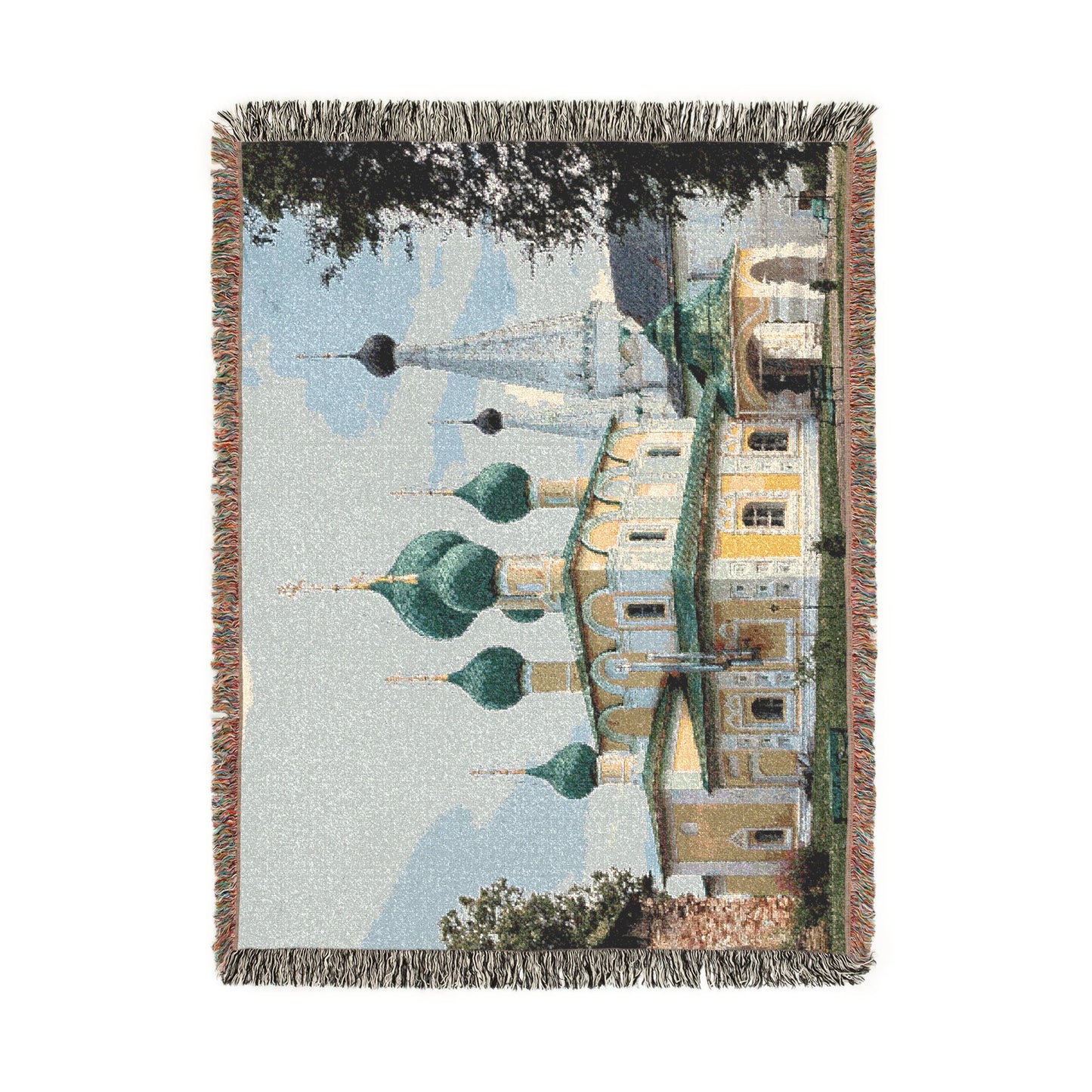 Church of the Beheading of Saint John the Baptist Alekseyevsky Monastery Uglich 2023-07-22 7459 | Woven Tapestry Blanket